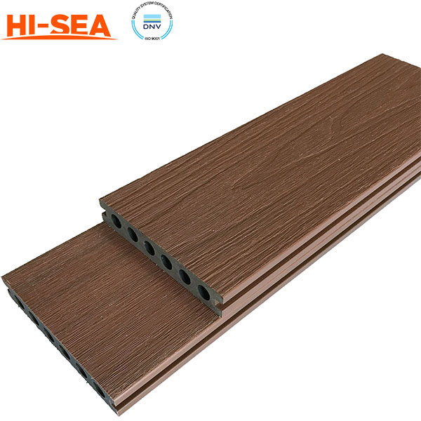 Marine Wood Plastic Composite Floor